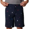 Short Columbia M's Washed Out Printed Short Collegiate Navy Camp