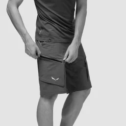 Short de rando Salewa Puez Durastretch Cargo Shorts M Black Out