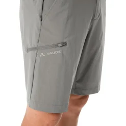 Short de rando Vaude Men's Farley Stretch Bermuda Stone Grey