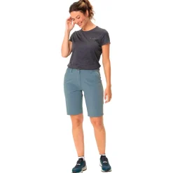 Short de rando Vaude Women's Farley Stretch Shorts Nordic Blue