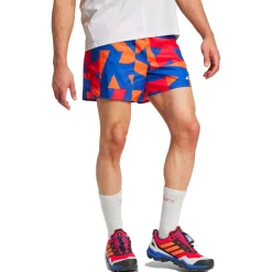 Short de trail adidas Mt Light Short Aop Selubl Purrub Seimor Warc