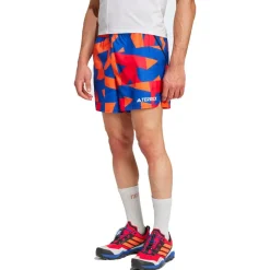 Short de trail adidas Mt Light Short Aop Selubl Purrub Seimor Warc