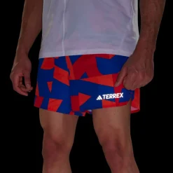 Short de trail adidas Mt Light Short Aop Selubl Purrub Seimor Warc