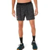 Short de trail Asics Fujitrail All Over Print 5In S Performance Black