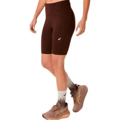Short de trail Asics Road High Waist 8 In Sprinter Coffee