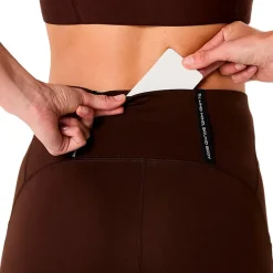 Short de trail Asics Road High Waist 8 In Sprinter Coffee