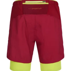 Short de trail La Sportiva Trail Bite Short Sangria Lime Punch