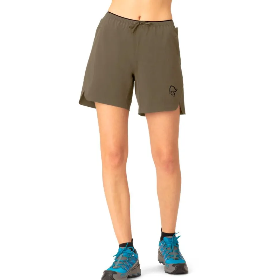 Short de trail Norrona senja flex1 8" Shorts W's Olive Night