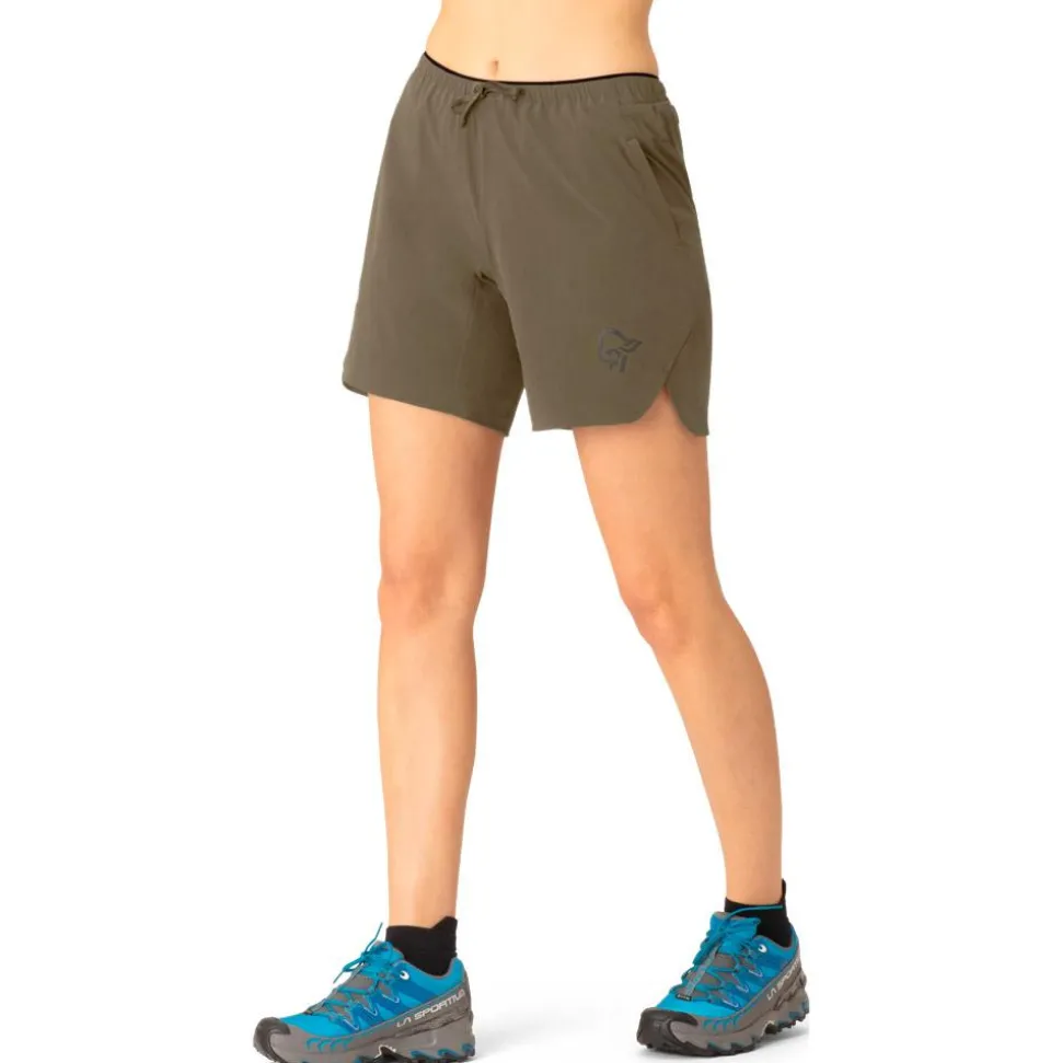 Short de trail Norrona senja flex1 8" Shorts W's Olive Night