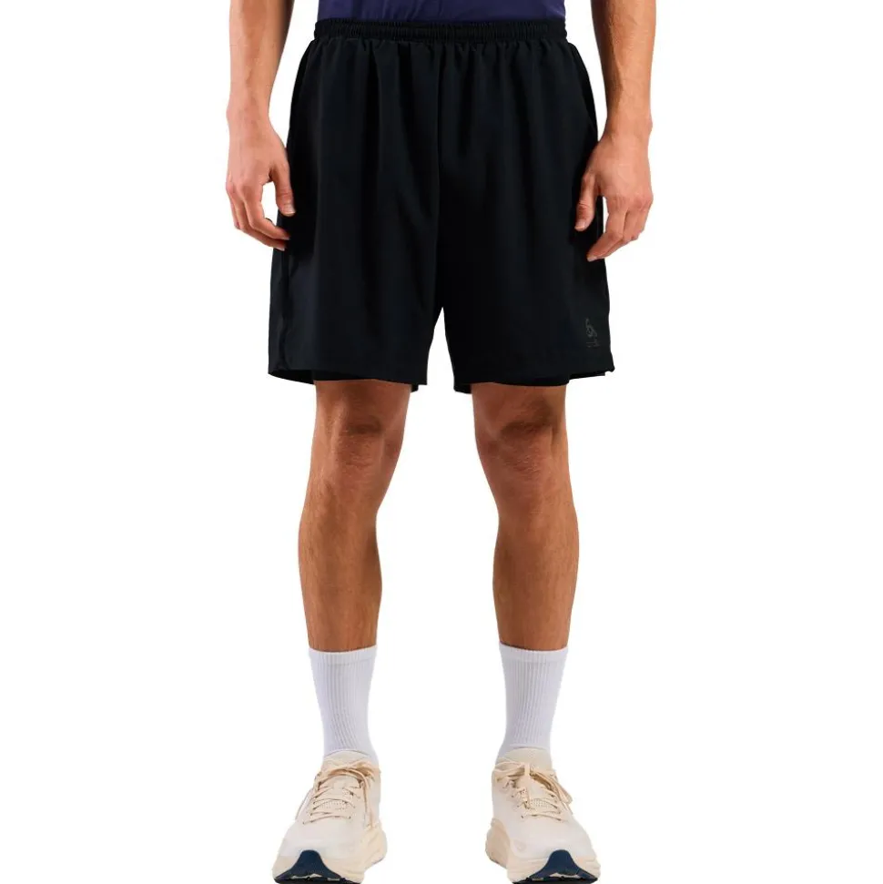 Short de trail Odlo Essential 6 Inch 2In1 Short Black