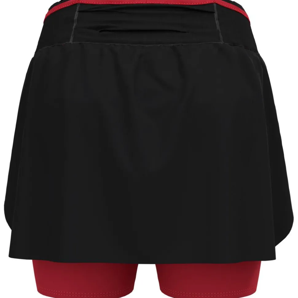 Short de trail Odlo X-Alp Skirt Black, American Beauty