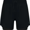 Short de trail Odlo Zeroweight 5 Inch 2In1 Short Black