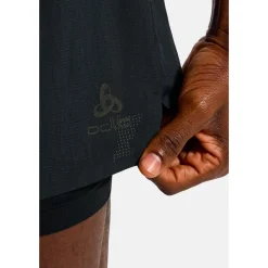 Short de trail Odlo Zeroweight 5 Inch 2In1 Short Black