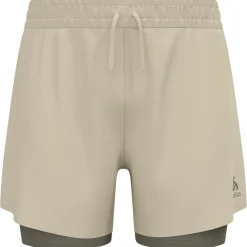 Short de trail Odlo Zeroweight 5 Inch 2In1 Short Agate Gray Vetiver