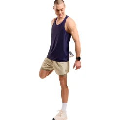 Short de trail Odlo Zeroweight 5 Inch 2In1 Short Agate Gray Vetiver