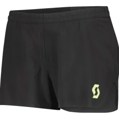 Short de trail Scott Split Shorts W's Rc Run Black Yellow