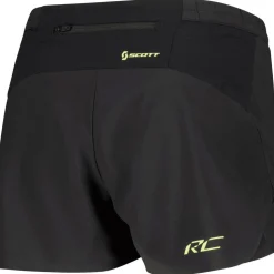 Short de trail Scott Split Shorts W's Rc Run Black Yellow
