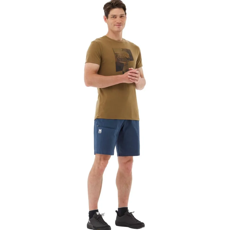 Short d’escalade Millet Cimaï Cotton M Navy Blue