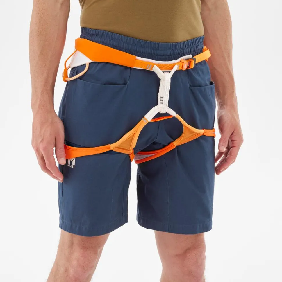 Short d’escalade Millet Cimaï Cotton M Navy Blue