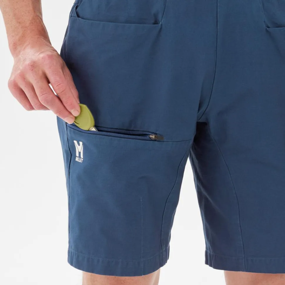 Short d’escalade Millet Cimaï Cotton M Navy Blue