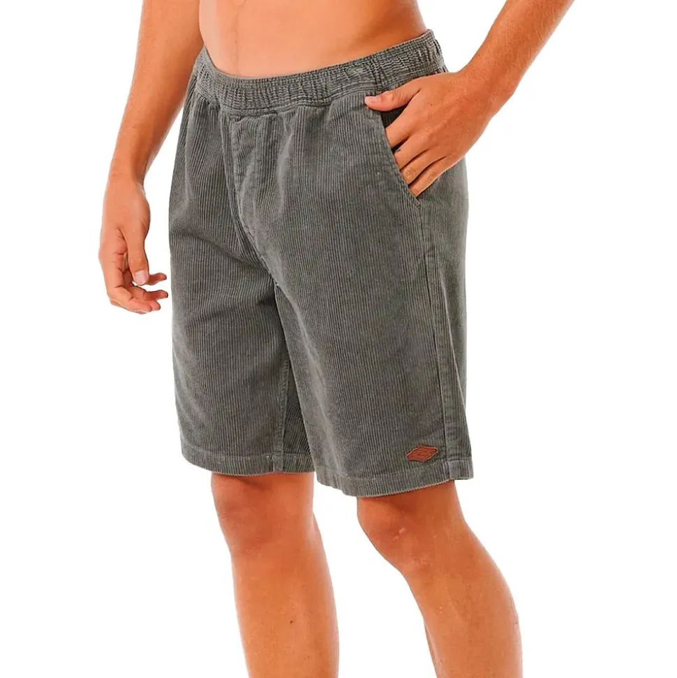 Short Rip Curl Classic Surf Cord Volley 19" Charcoal Grey