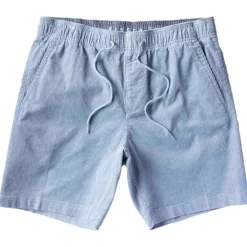 Short Vissla No See Ums Cord Eco 17" Elastic Light Slate