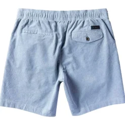 Short Vissla No See Ums Cord Eco 17" Elastic Light Slate