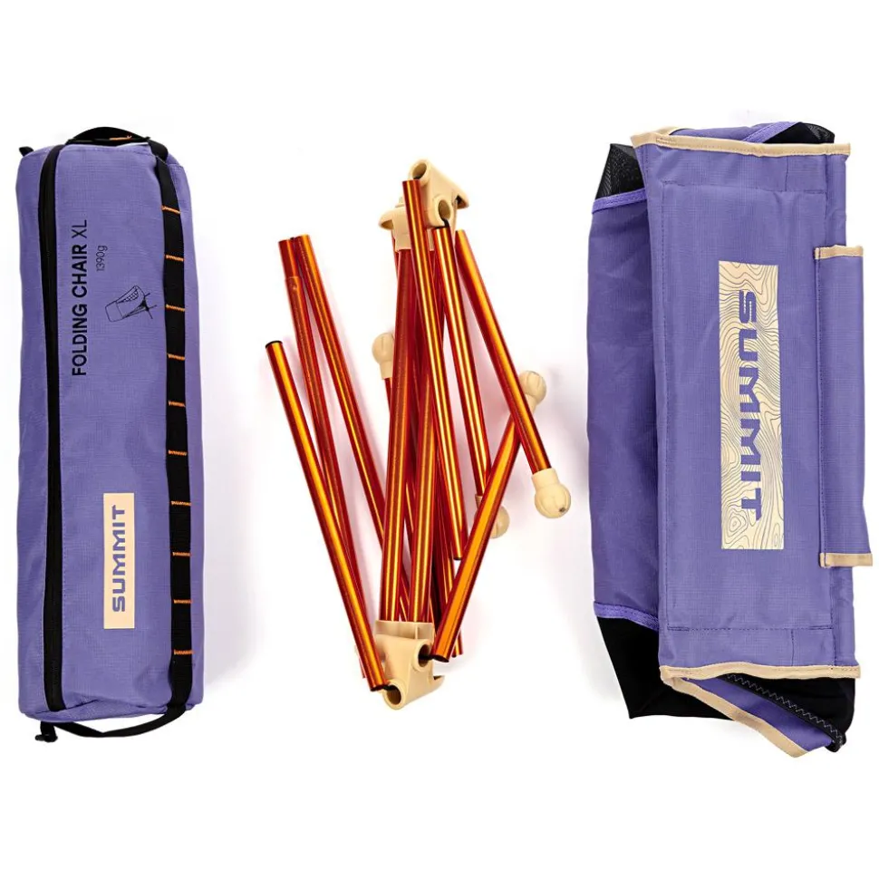 Siège camping Summit Folding Chair XL Purple