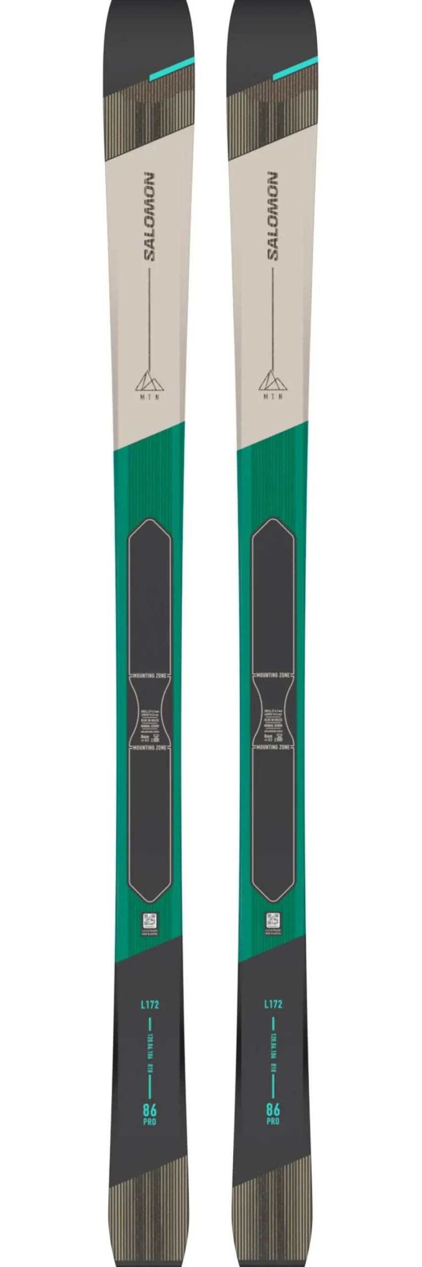 Ski de randonnée Salomon Mtn 86 W Pro