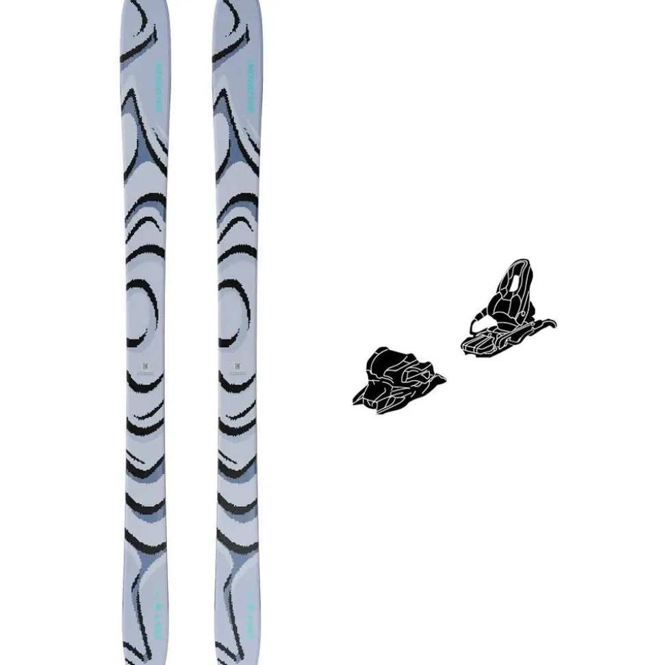 Ski Salomon Qst 100 Cosmic Sky