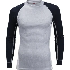 Sous-vêtement techni. nordique Swix Racex Bodywear Ls Men Grey Melange