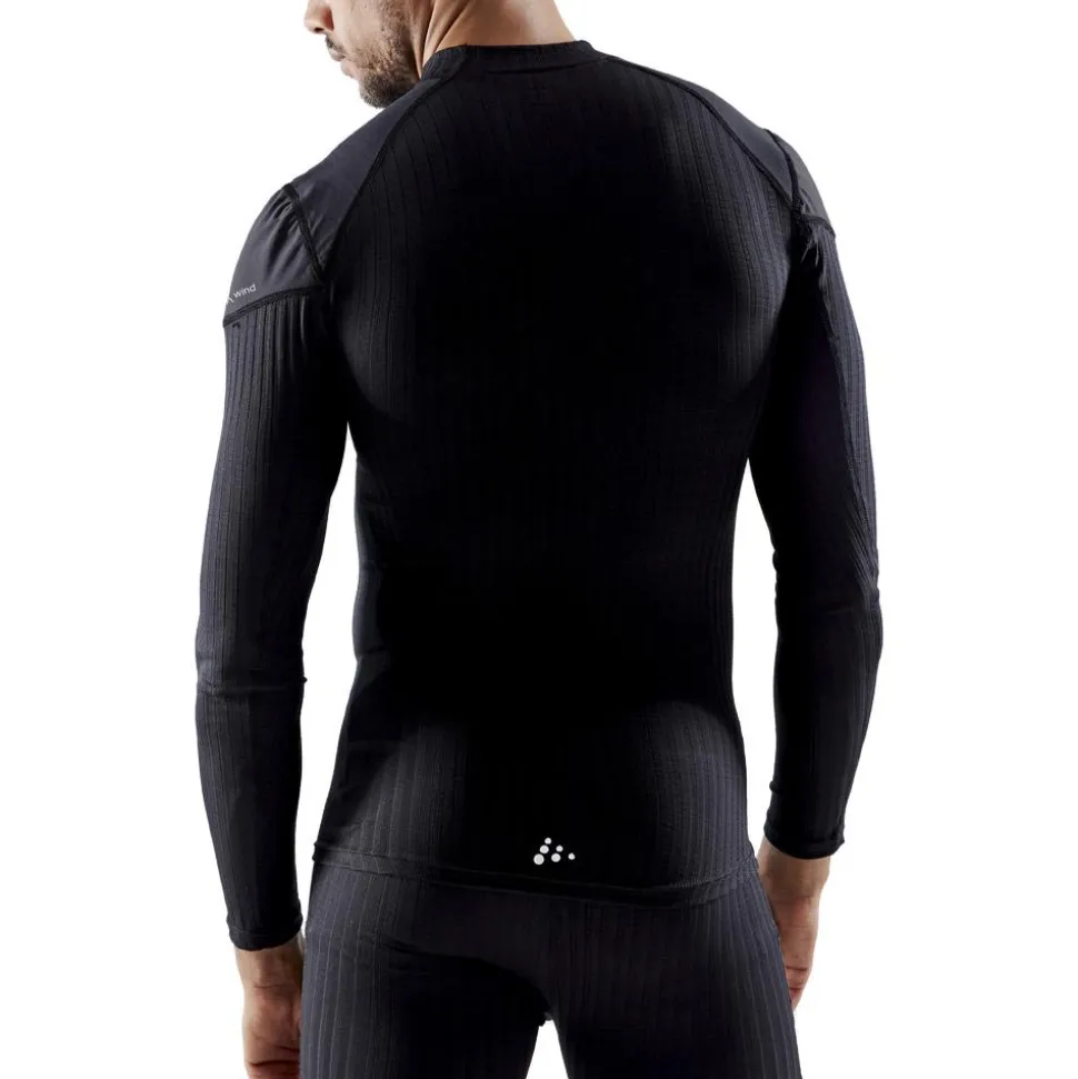 Sous-vêtement techni. nordique Craft Active Extreme X Wind Ls M Black/granite Black Granite