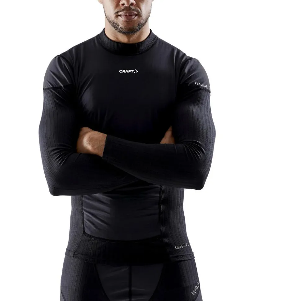 Sous-vêtement techni. nordique Craft Active Extreme X Wind Ls M Black/granite Black Granite