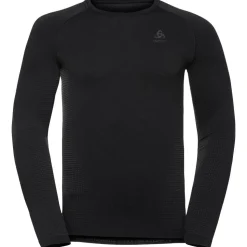 Sous-vêtement techni. nordique Odlo Performance Warm Eco LS Black Grahite Grey