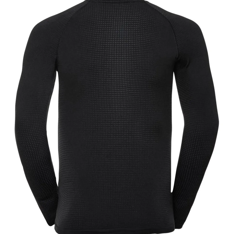 Sous-vêtement techni. nordique Odlo Performance Warm Eco LS Black Grahite Grey