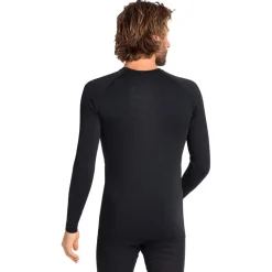 Sous-vêtement techni. nordique Odlo Performance Warm Eco LS Black Grahite Grey