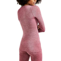 Sous-vêtement technique Craft Core Wool Merino Ls Tee W Rose Melange