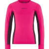 Sous-vêtement technique Craft Core Dry Baselayer Set Jr Fame Dk Plum