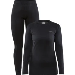 Sous-vêtement technique Craft Core Warm Baselayer Set W Black Black