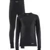 Sous-vêtement technique Craft Core Dry Baselayer Set Jr Black