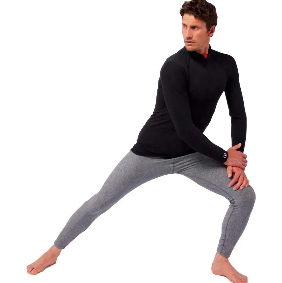 Sous-vêtement technique Damart Sport Comfort Thermolactyl 4 Col Zippe Noir