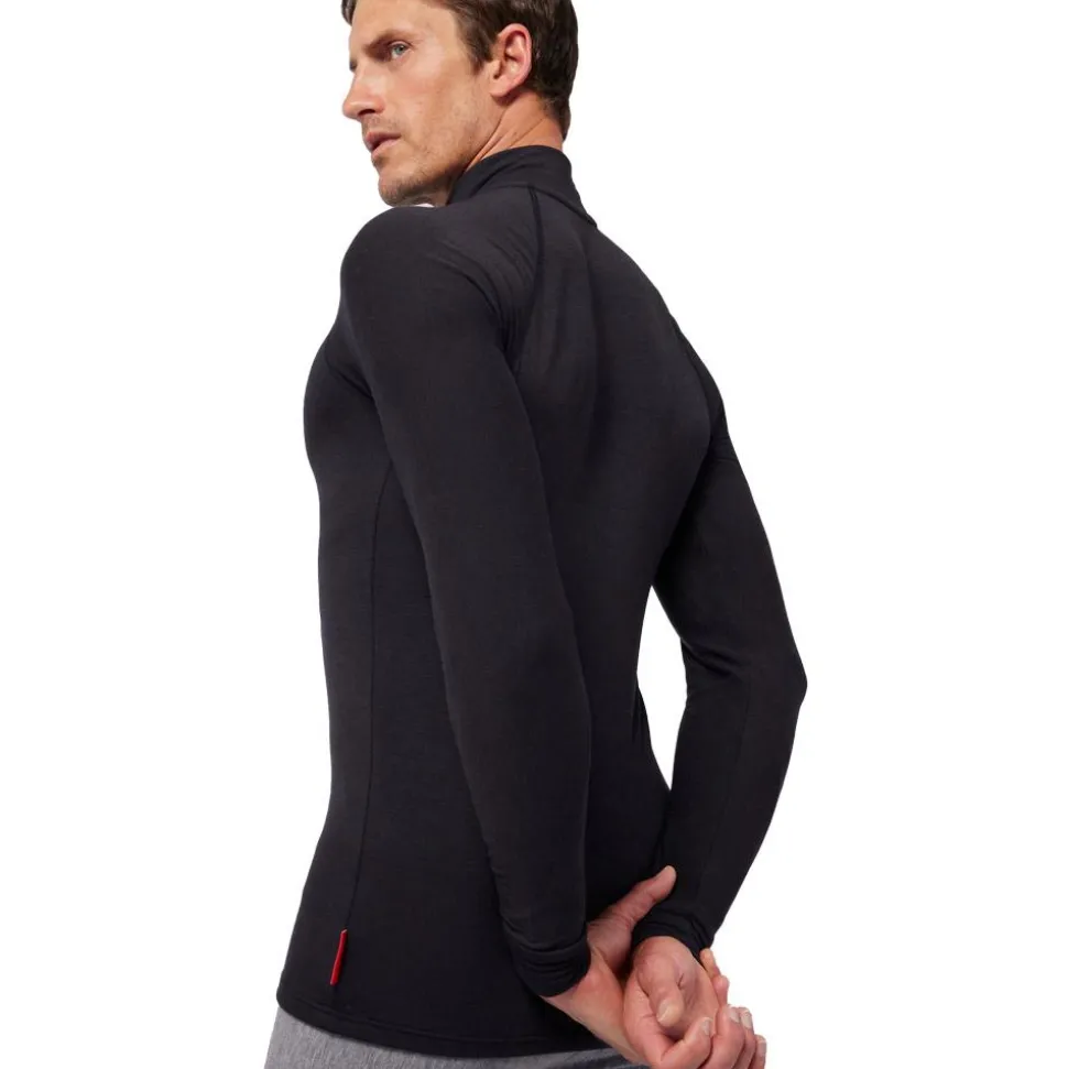 Sous-vêtement technique Damart Sport Comfort Thermolactyl 4 Col Zippe Noir