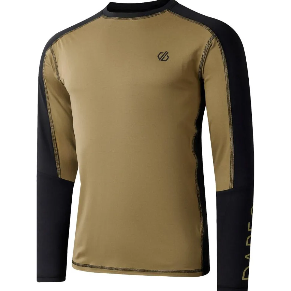 Sous-vêtement technique DARE2B Exchange IIII Baselayer Set Black Martini Olive