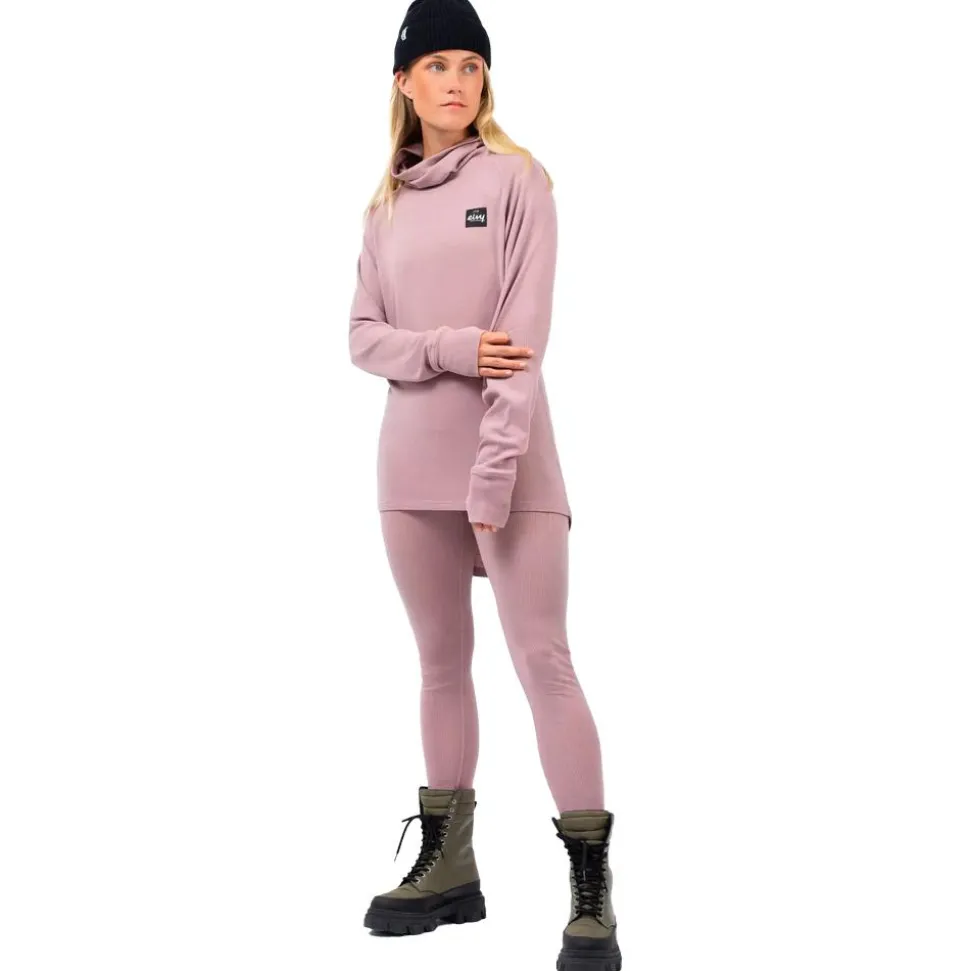 Sous-vêtement technique Eivy Icecold Merino Wool Gaiter Rib Top Faded Woodrose