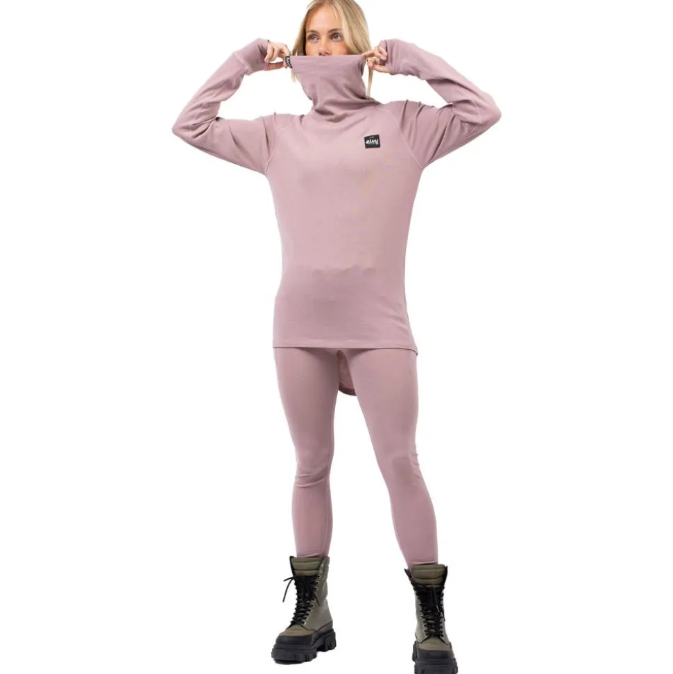 Sous-vêtement technique Eivy Icecold Merino Wool Gaiter Rib Top Faded Woodrose