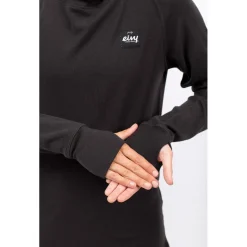 Sous-vêtement technique Eivy Icecold Merino Wool Gaiter Rib Top Black