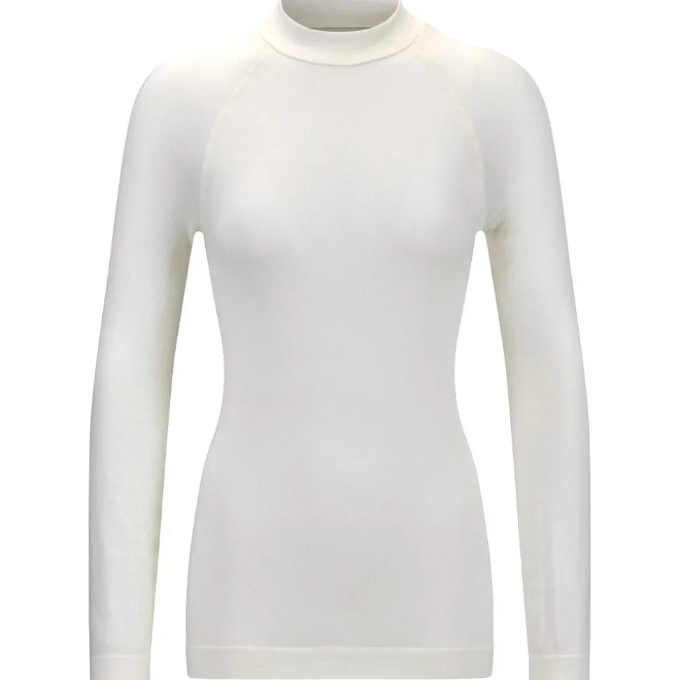 Sous-vêtement technique Falke Wool Tech Longsleeved Shirt Trend W Off White