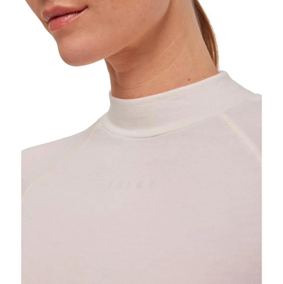 Sous-vêtement technique Falke Wool Tech Longsleeved Shirt Trend W Off White