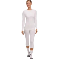 Sous-vêtement technique Falke Longsleeved Shirt W White