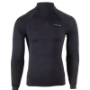 Sous-vêtement technique Falke Wool Tech Zip Shirt Regular Fit Black